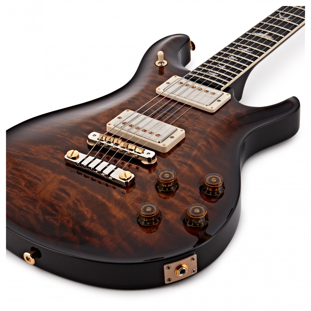 PRS McCarty 594 10 Top Quilt Black Goldburst #0328312 (2021) - Image 2