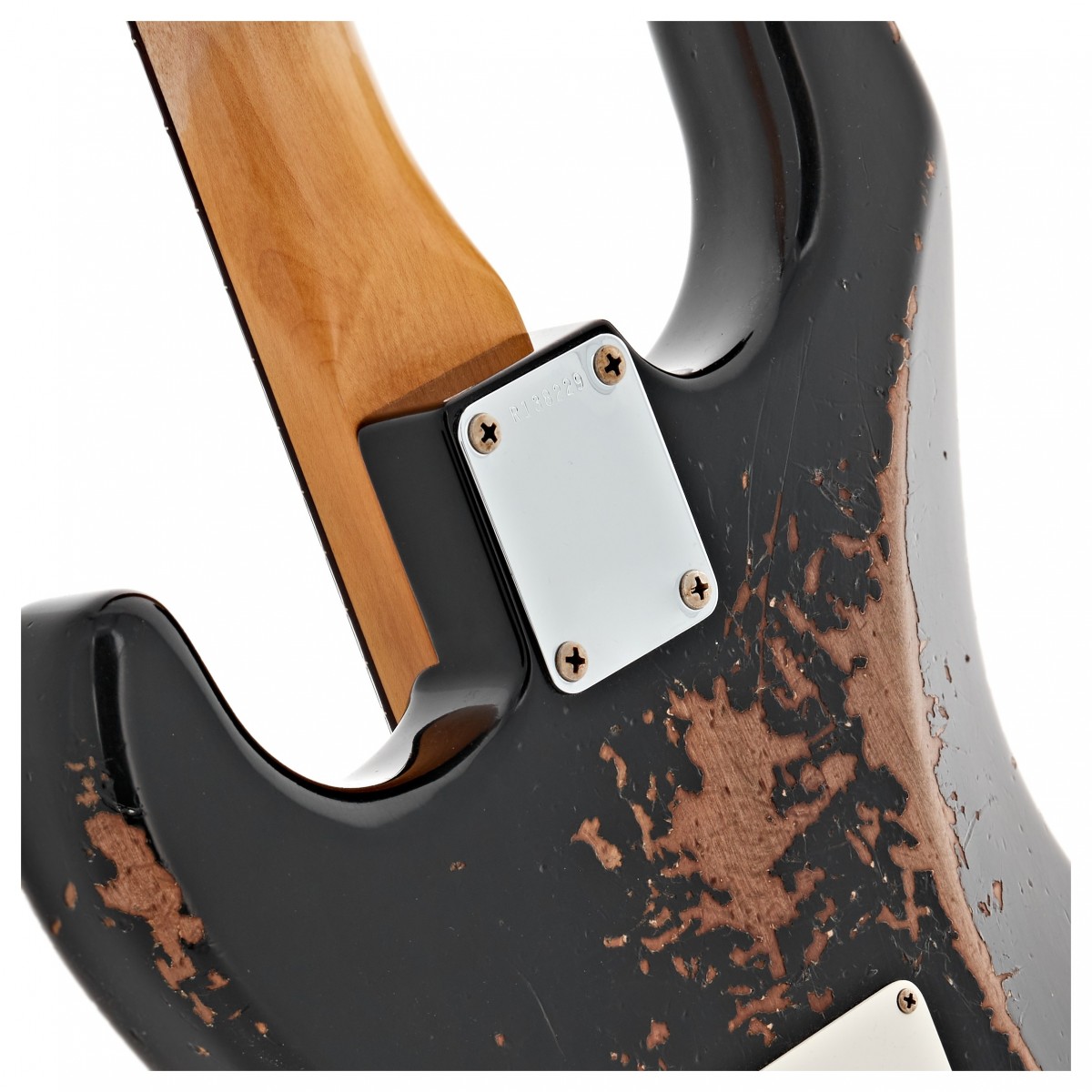 Fender Custom Shop 59 Stratocaster Heavy Relic RW Black #R138229 - Image 4