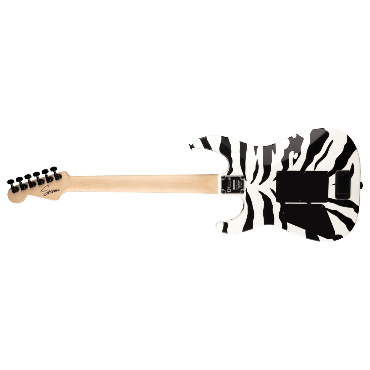 Charvel Satchel Signature Pro-Mod DK22 HH FR M Satin White Bengal - Image 2