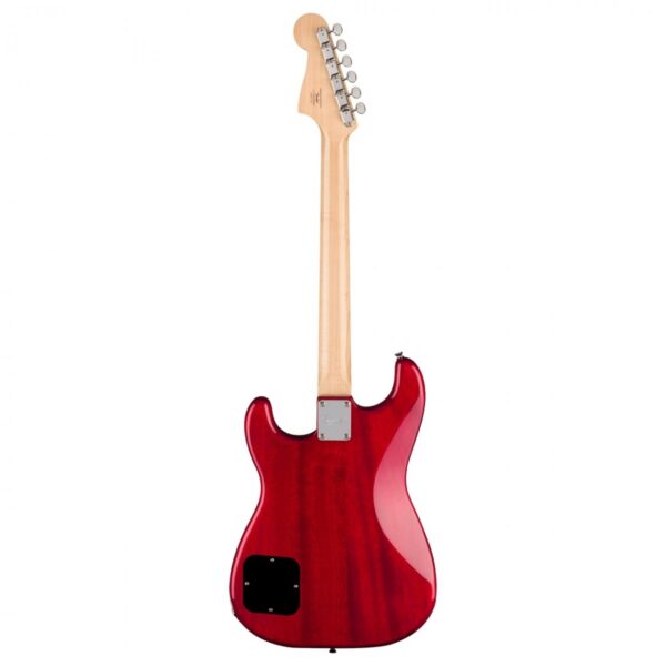 Squier Paranormal Strat-O-Sonic Crimson Red Transparent - Image 2