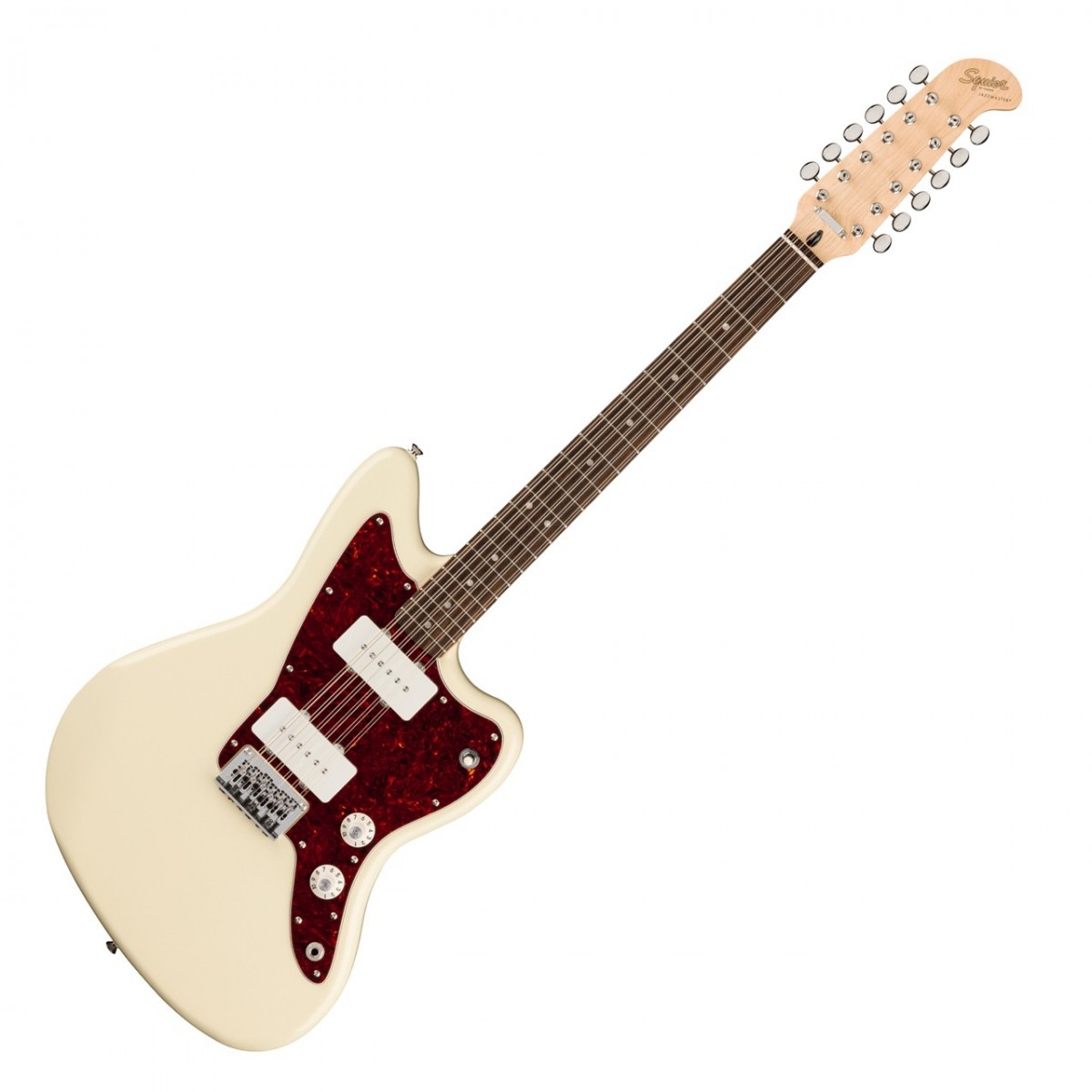 Squier Paranormal Jazzmaster XII 12-String Olympic White - Image 1