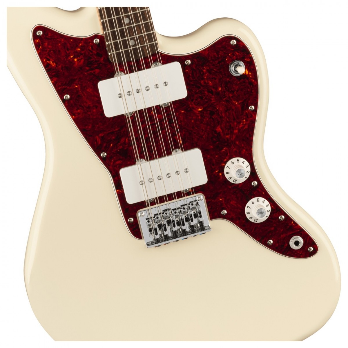 Squier Paranormal Jazzmaster XII 12-String Olympic White - Image 4