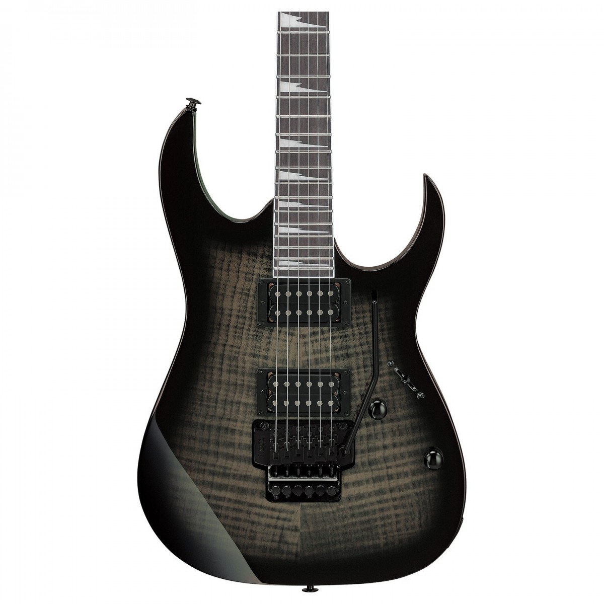 Ibanez GRG320FA Transparent Black Sunburst - Image 4