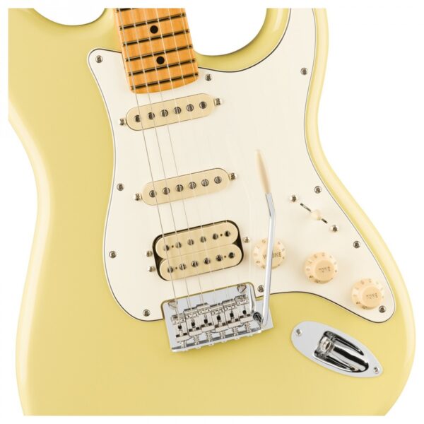 Fender Player II Stratocaster HSS MN Hialeah Yellow - Image 3