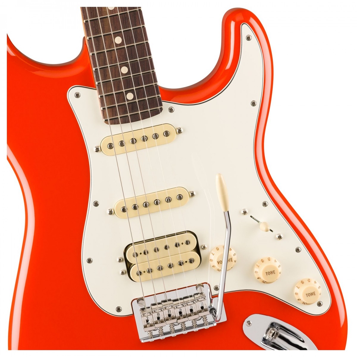Fender Player II Stratocaster HSS RW Coral Red - Image 2