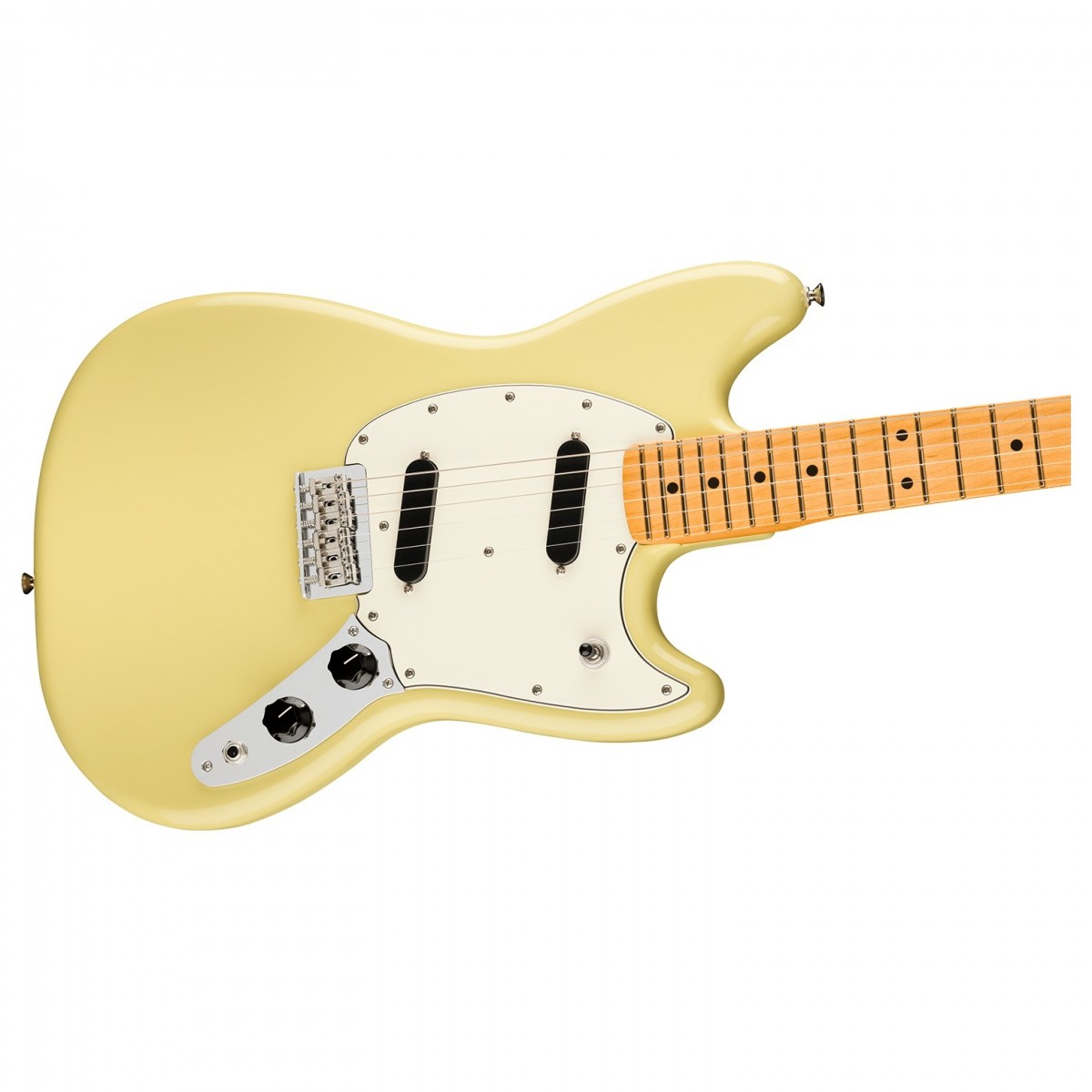 Fender Player II Mustang MN Hialeah Yellow - Image 4
