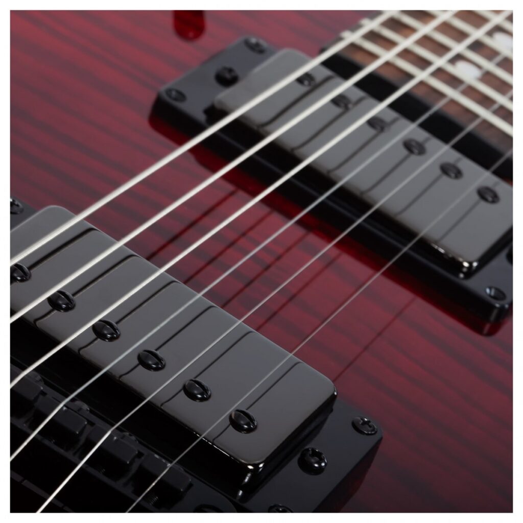 Schecter Solo-II Standard Blood Burst