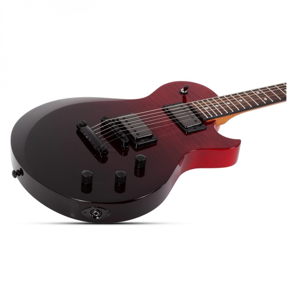 Schecter Solo-II Standard Blood Burst