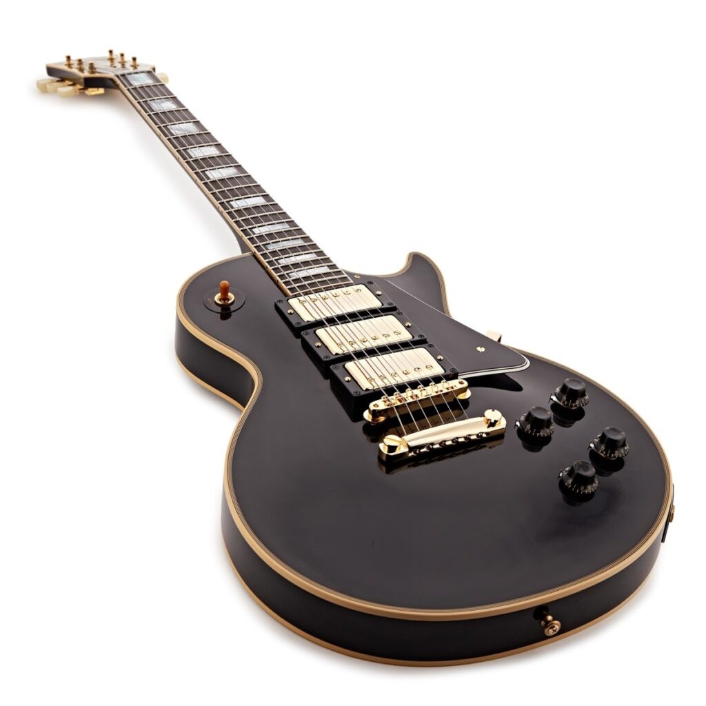Gibson Custom 1957 Les Paul Custom Reissue 3-Pickup VOS Ebony #75813