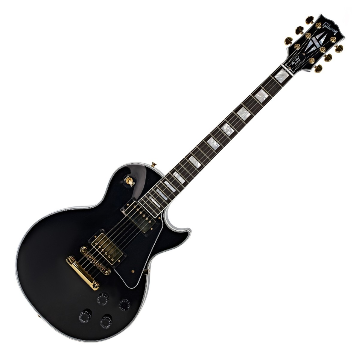 Gibson Custom Les Paul Custom Ebony #CS404396 - Image 1