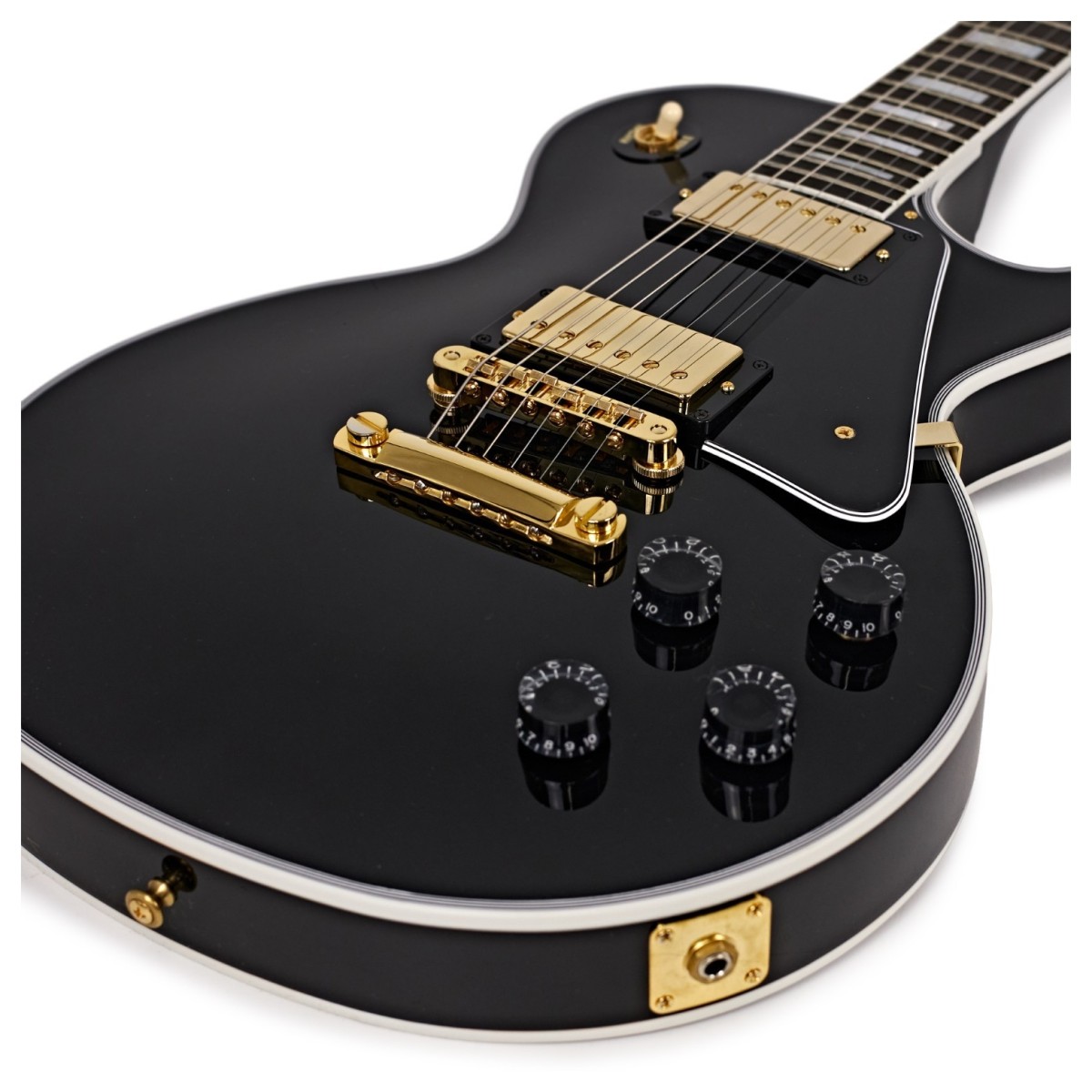 Gibson Custom Les Paul Custom Ebony #CS404396 - Image 4