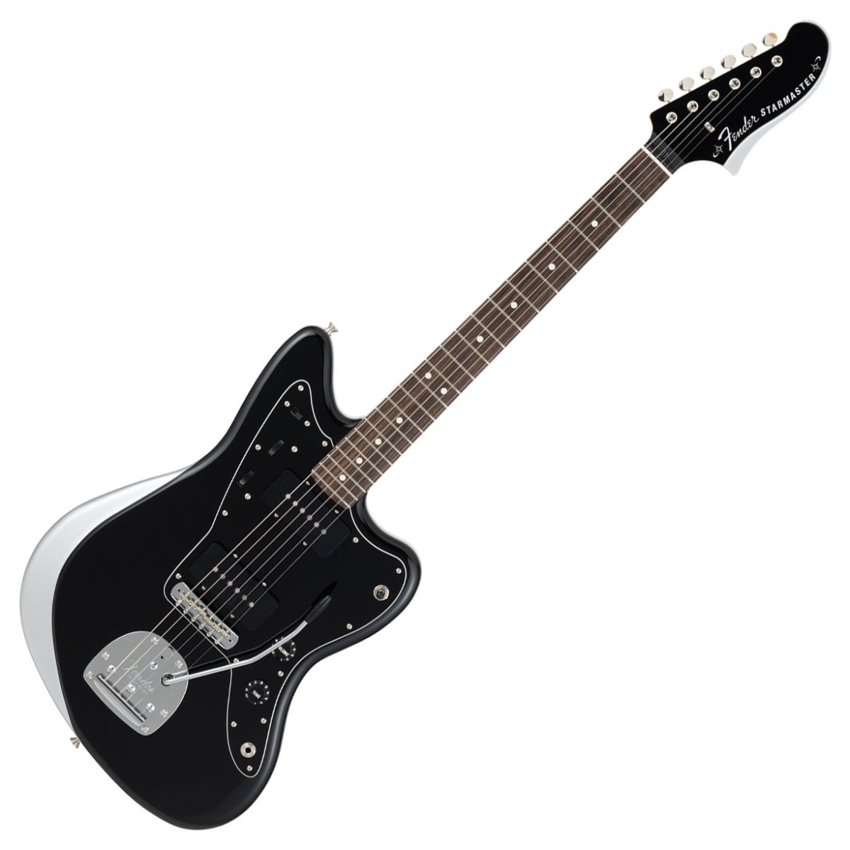Fender Made in Japan Limited Starmaster RW Black - Image 1