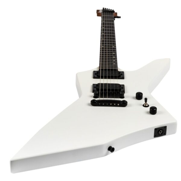 Spira Guitars X-400 MWH Satin White - Image 4