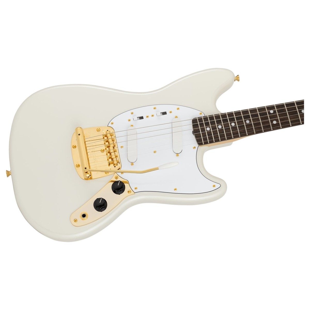 Fender Made in Japan Traditional 2025 Collection 60s Mustang RW White Pearl - Image 2