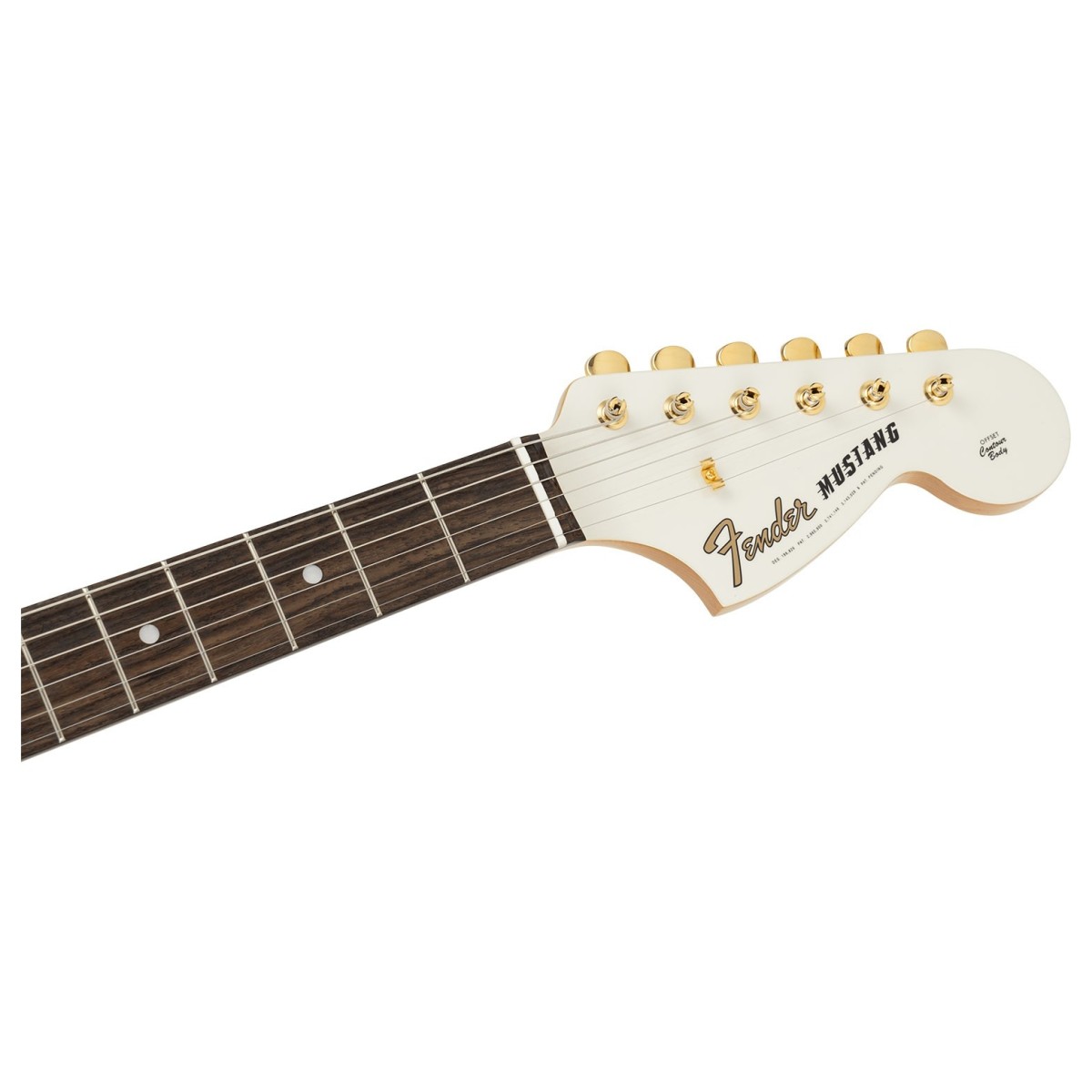 Fender Made in Japan Traditional 2025 Collection 60s Mustang RW White Pearl - Image 4