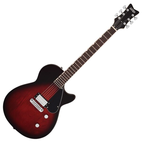 Gretsch Electromatic Jet Club 1 Pickup Claret Burst - Image 1