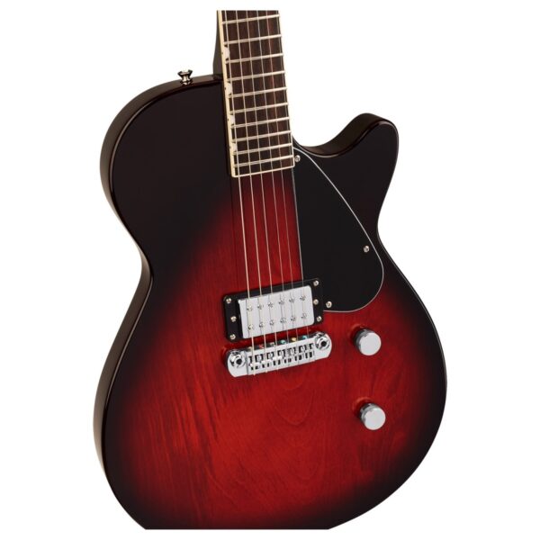 Gretsch Electromatic Jet Club 1 Pickup Claret Burst - Image 3