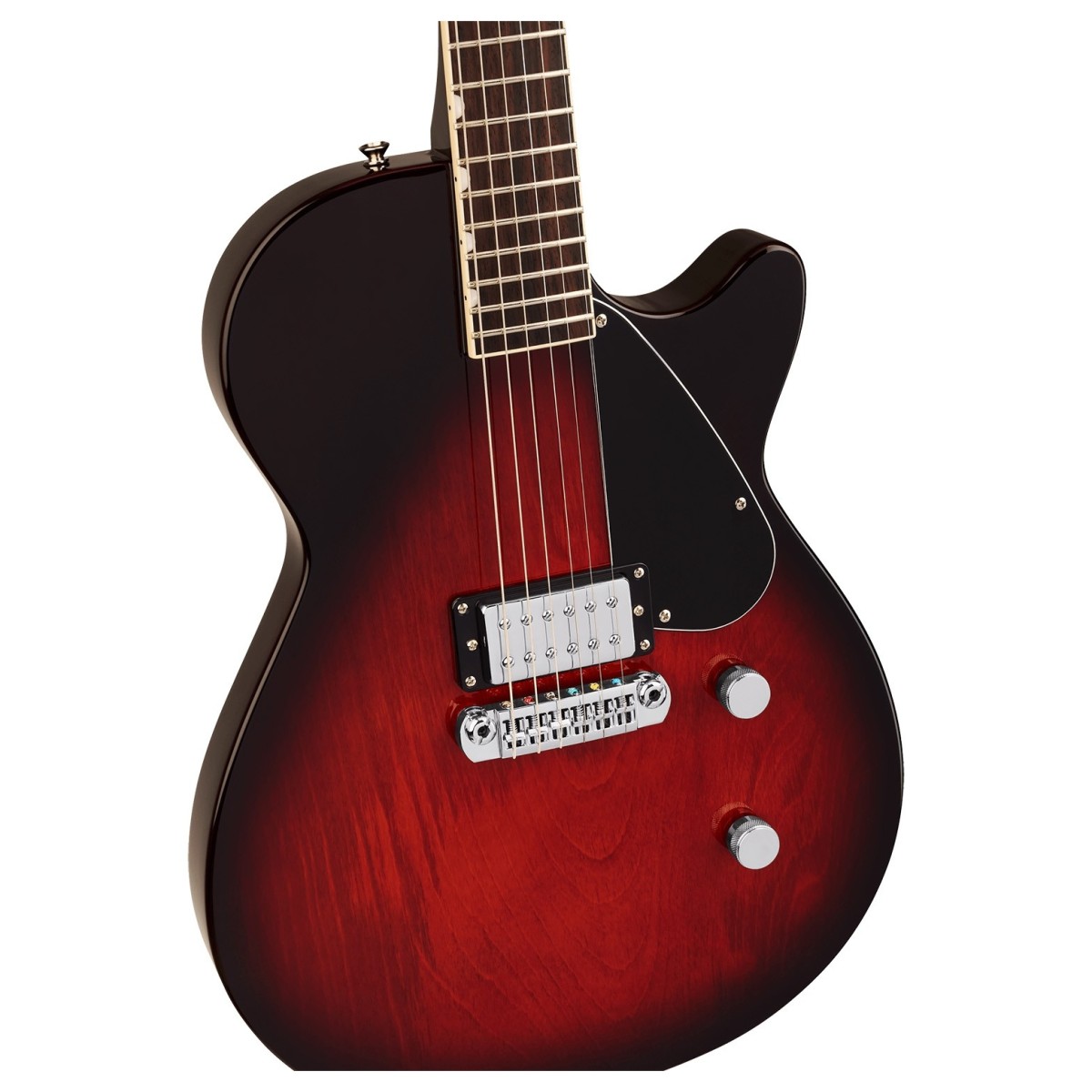 Gretsch Electromatic Jet Club 1 Pickup Claret Burst - Image 3