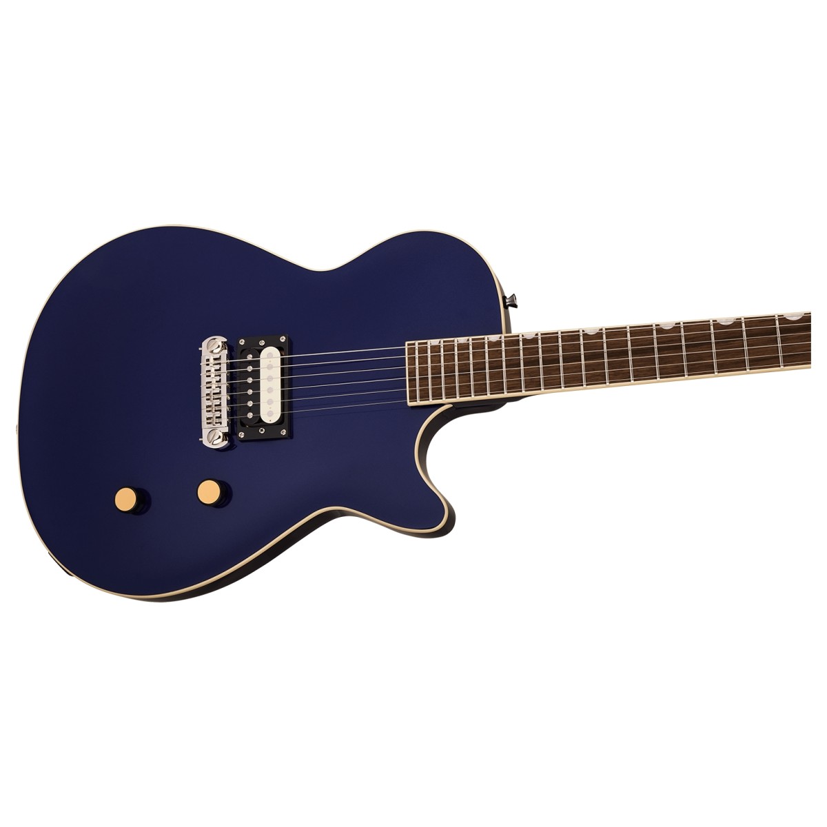Gretsch Streamliner Jet 1 Pickup Midnight Blue - Image 4