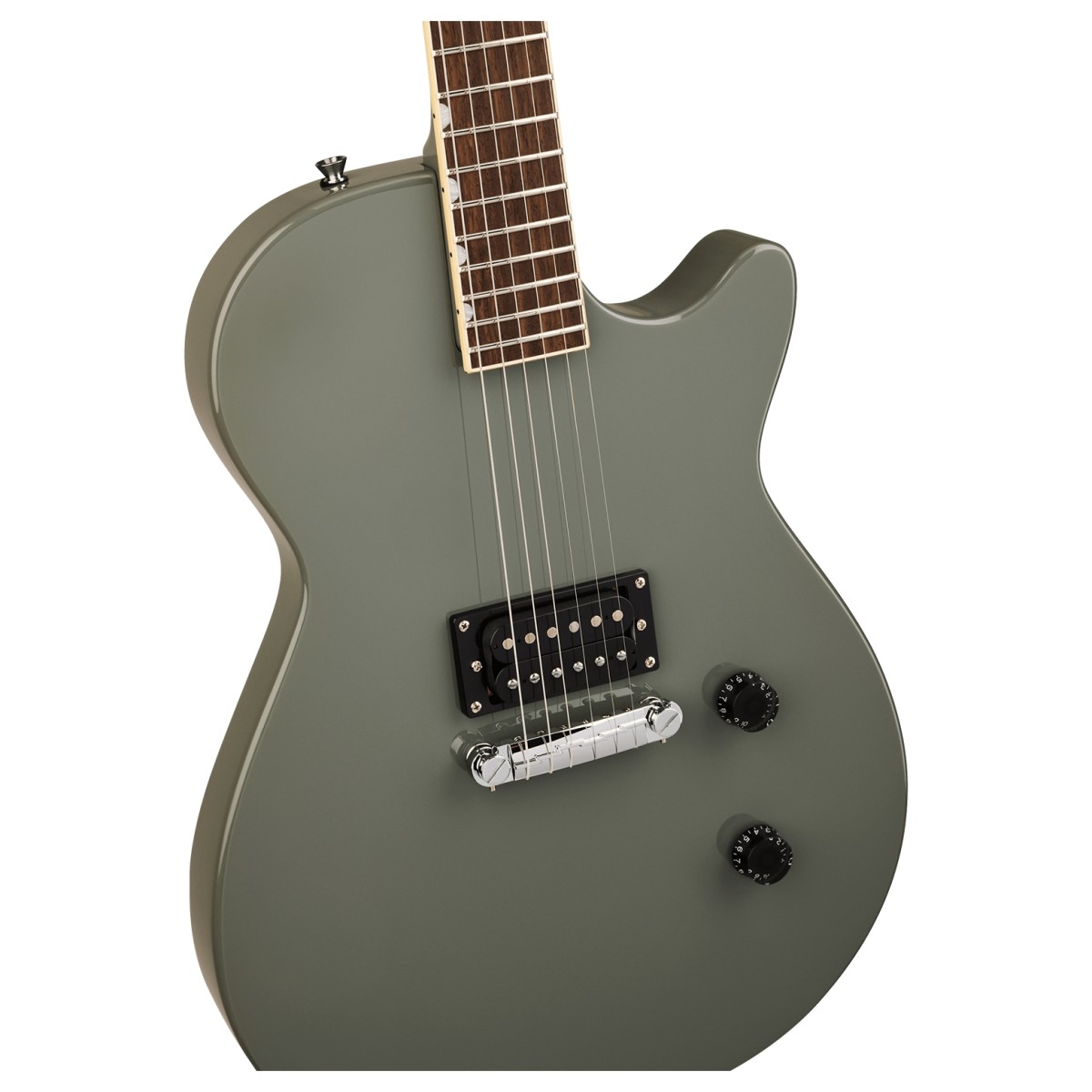 Gretsch Streamliner Jet Club 1 Pickup Olive Drab - Image 3