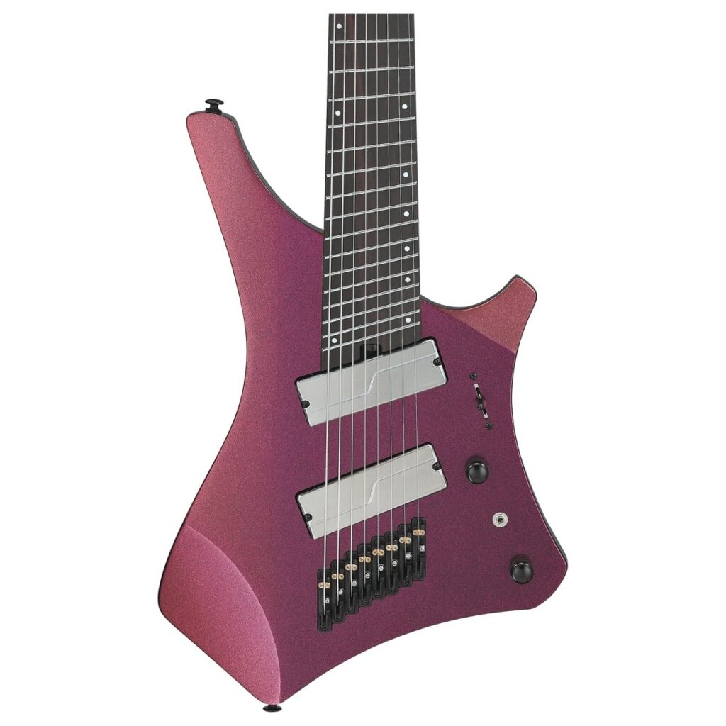 Ibanez A528 Alpha 8-String Multiscale Coral Mirage