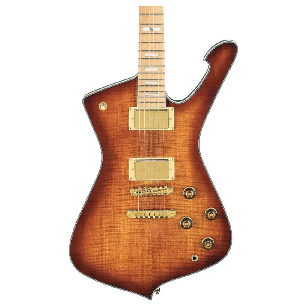 Ibanez IC420MFM Caramel Burst Low Gloss