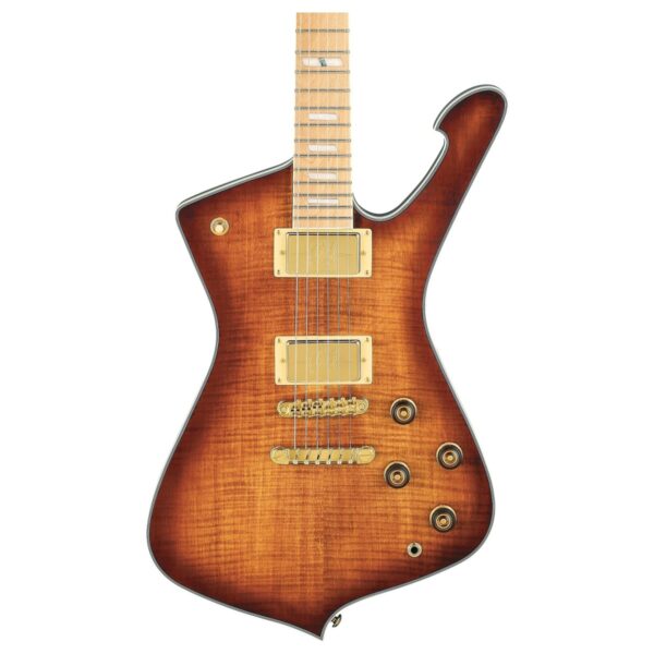 Ibanez IC420MFM Caramel Burst Low Gloss - Image 3