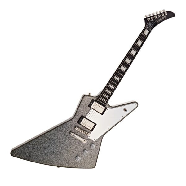 Epiphone Lzzy Hale Explorer Custom Black Diamond Holographic Sparkle - Image 1