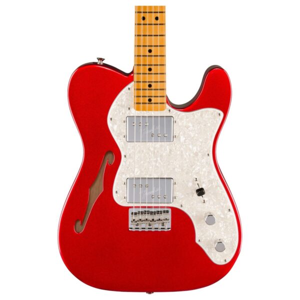 Fender American Vintage II 1972 Telecaster Thinline MN Candy Apple Red - Image 2