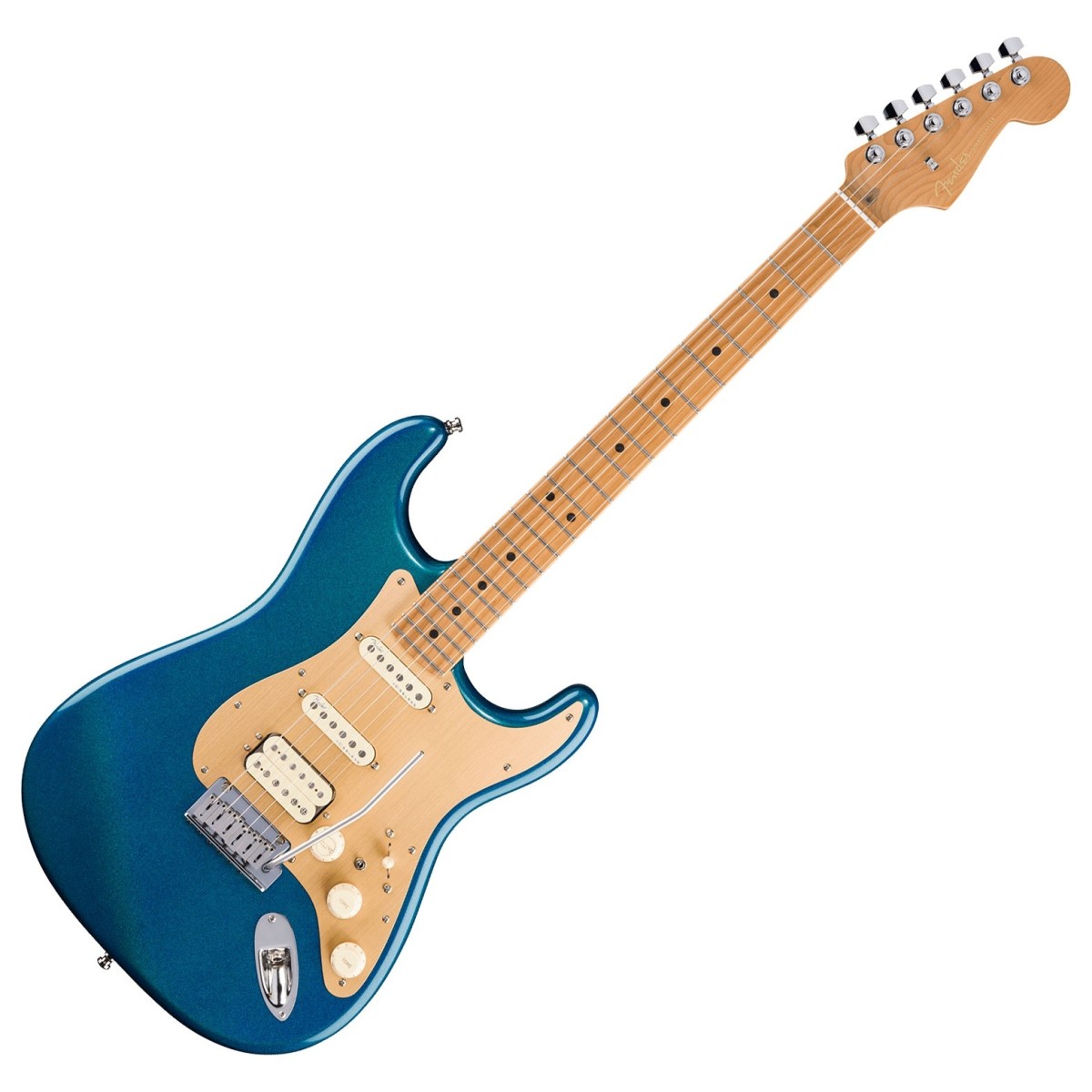 Fender Limited Edition American Ultra II Stratocaster HSS Roasted Maple Fingerboard Aurora - Image 1