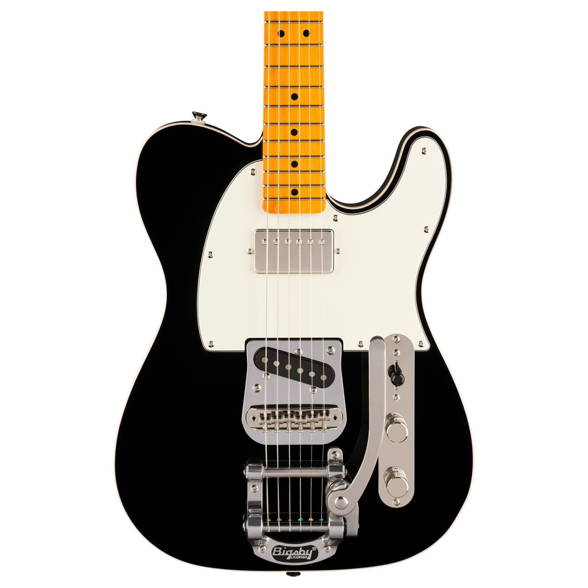 Squier Classic Vibe Custom Telecaster SH with Bigsby Black - Image 2