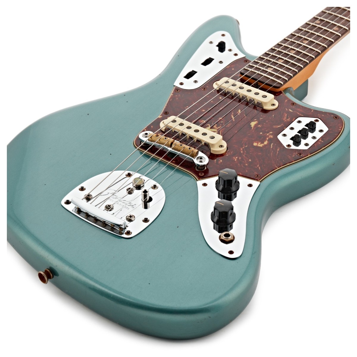 Fender Custom Shop 2026 Time Machine Series 63 Jaguar JRN S Faded Sherwood Green Metallic - Image 4