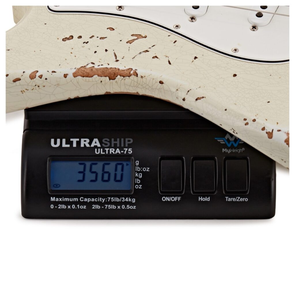 Fender Custom Shop Limited Edition 65 Strat Heavy Relic w/ CC Hardware Aged Olympic White