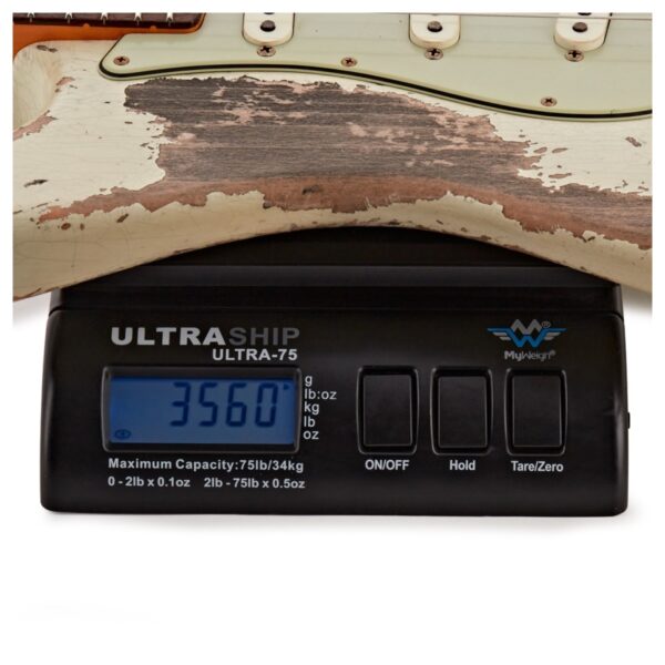 Fender Custom Shop Limited Edition 62/63 Stratocaster Super Heavy Relic Tomatillo Green - Image 2