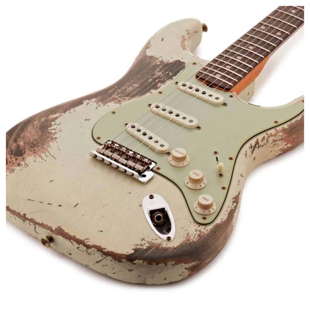 Fender Custom Shop Limited Edition 62/63 Stratocaster Super Heavy Relic Tomatillo Green
