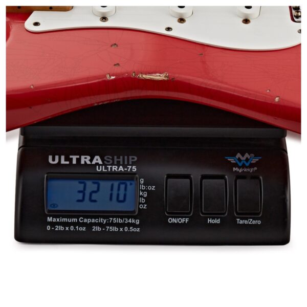 Fender Custom Shop Special Edition 58 Compound Radius Stratocaster Relic Aged Fiesta Red - Image 2