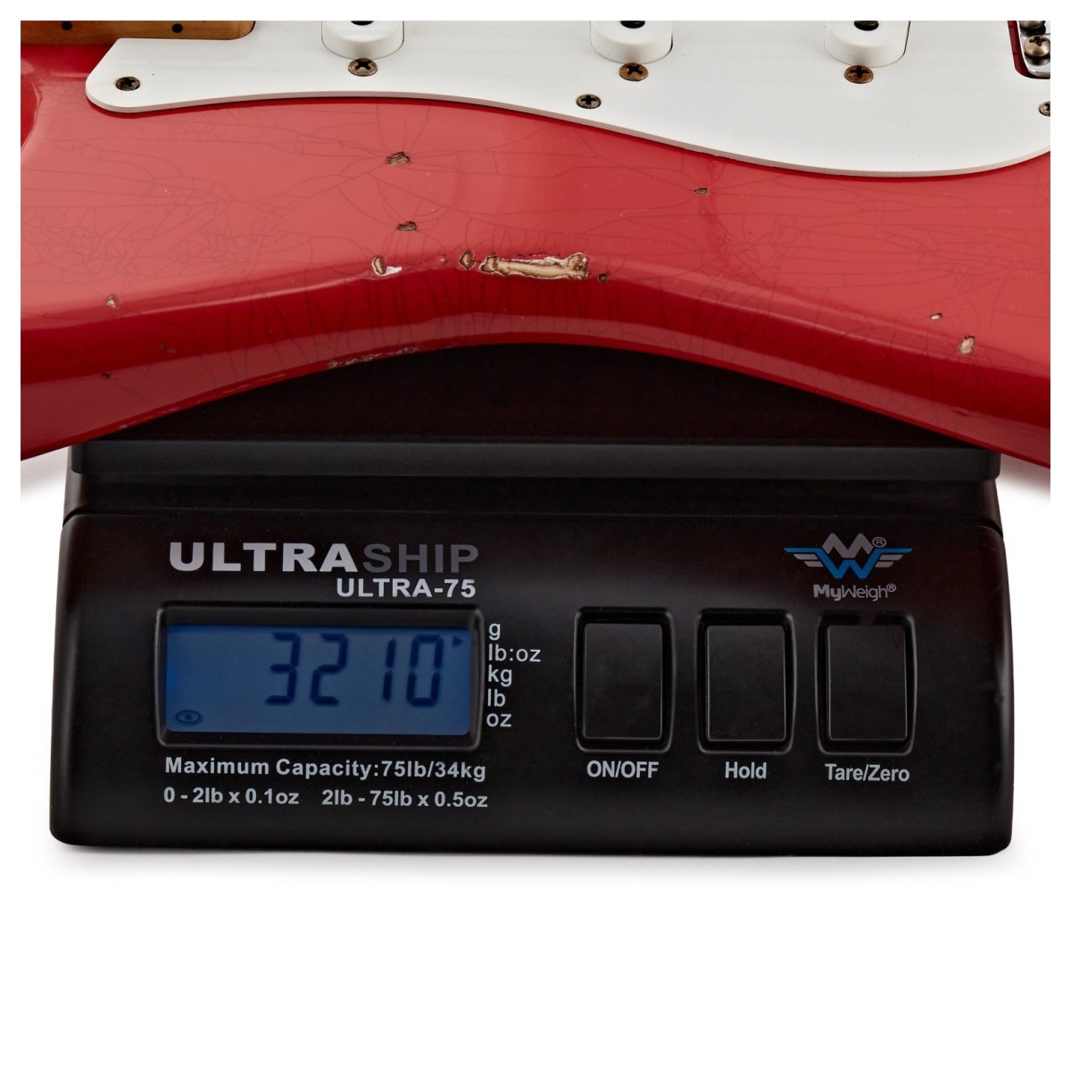 Fender Custom Shop Special Edition 58 Compound Radius Stratocaster Relic Aged Fiesta Red - Image 2