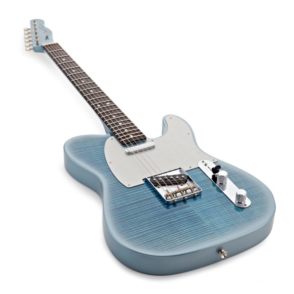Fender Custom Shop Master Built by Austin MacNutt 60s 5A Flame Top Tele NOS RW Ice Blue Met Burst