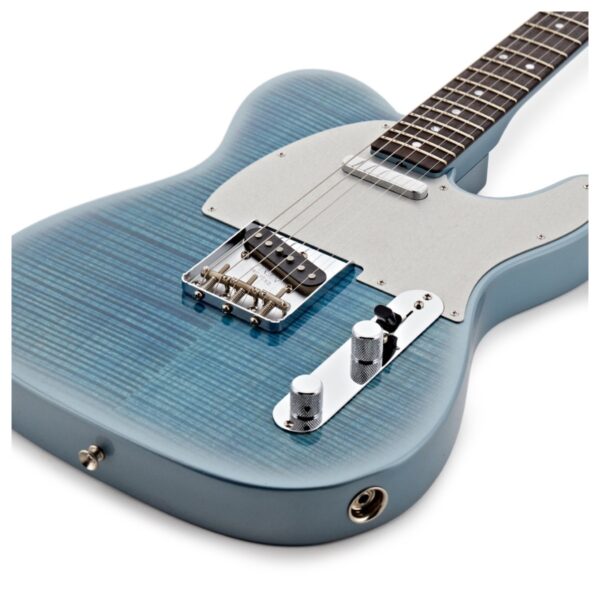 Fender Custom Shop Master Built by Austin MacNutt 60s 5A Flame Top Tele NOS RW Ice Blue Met Burst - Image 4