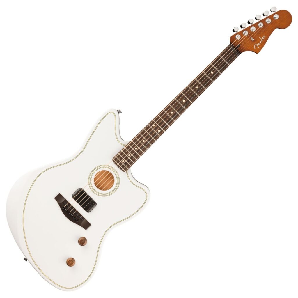 Fender Limited Edition Acoustasonic Standard Jazzmaster Arctic Gold