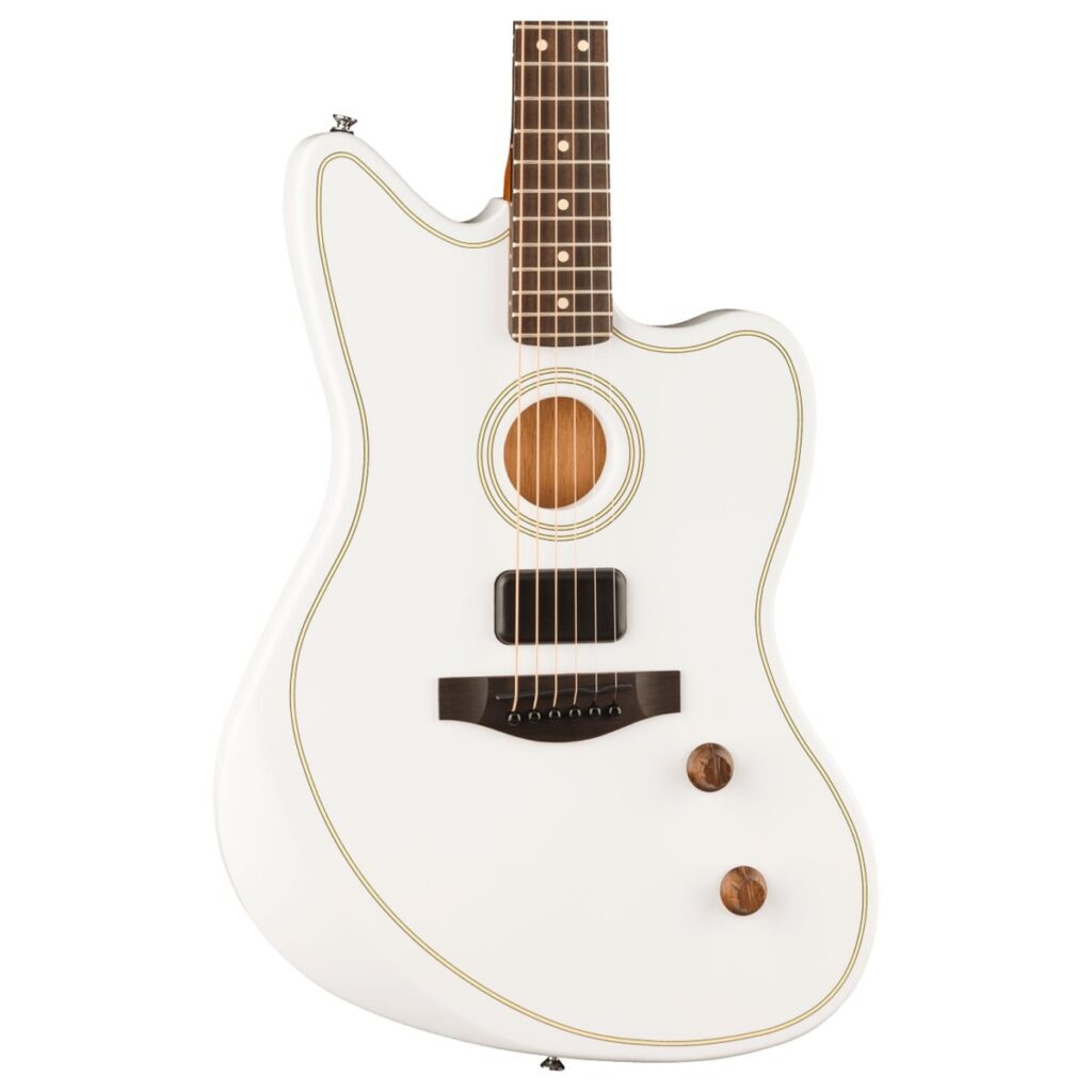 Fender Limited Edition Acoustasonic Standard Jazzmaster Arctic Gold