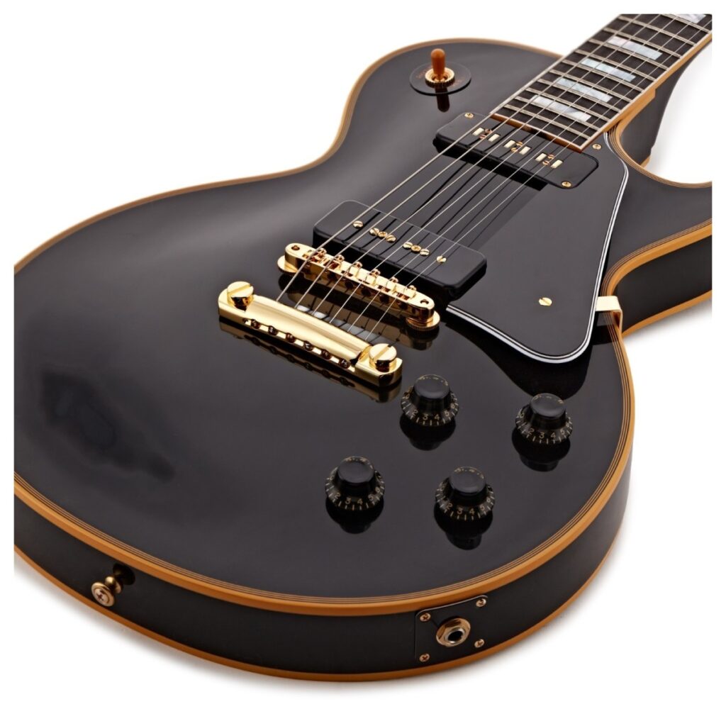 Gibson Custom 1954 Les Paul Custom Staple Pickup Reissue VOS Ebony #46025