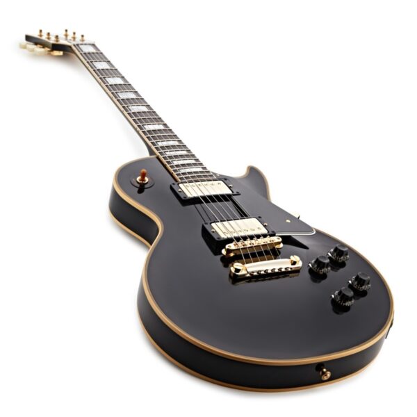 Gibson Custom 1957 Les Paul Custom Reissue 2-Pickup VOS Ebony #751129 - Image 3