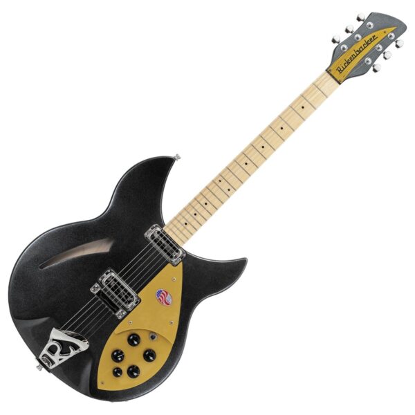 Rickenbacker 330 Semi Hollow Jetglo Pearlstar - Image 1