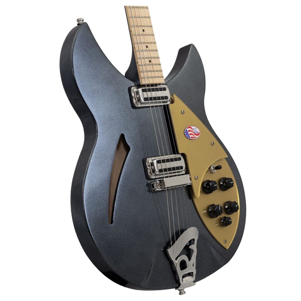 Rickenbacker 330 Semi Hollow Jetglo Pearlstar