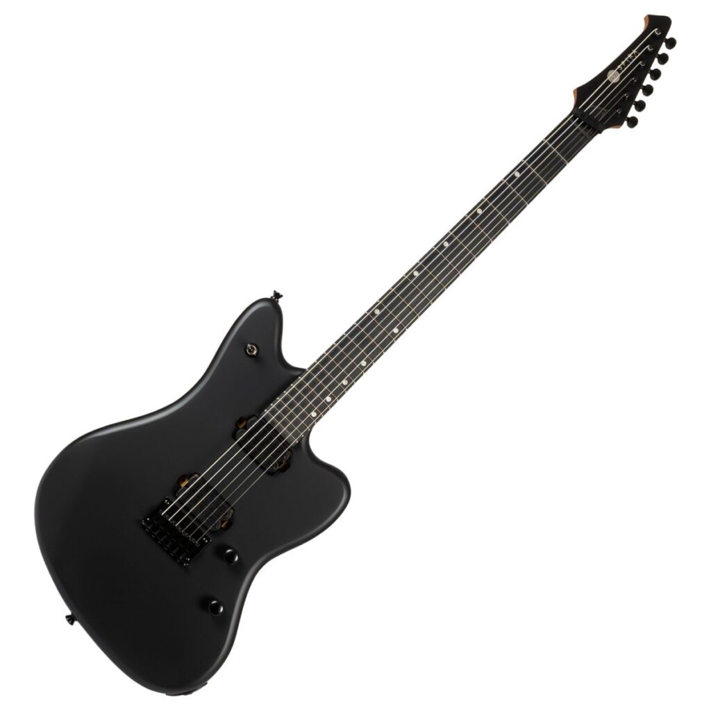 Spira Guitars J-400 Baritone MBK Satin Black