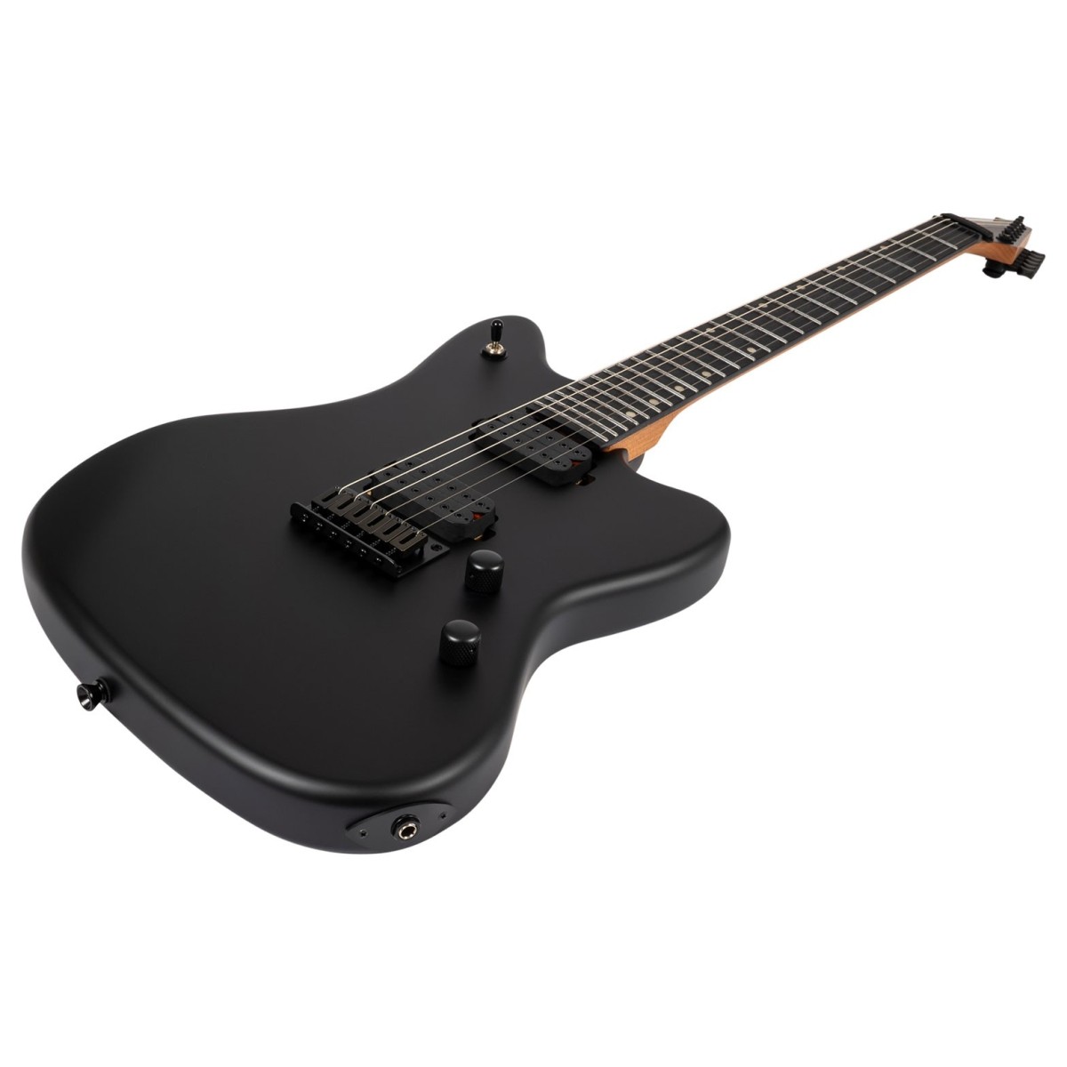 Spira Guitars J-400 Baritone MBK Satin Black - Image 2