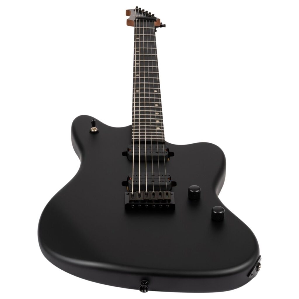 Spira Guitars J-400 Baritone MBK Satin Black