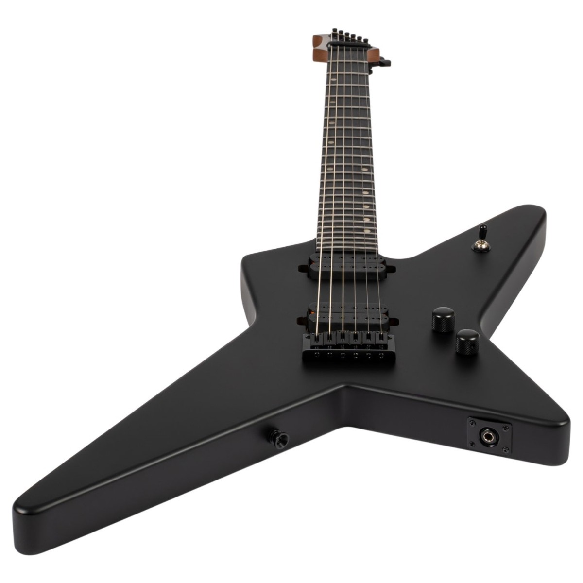 Spira Guitars SR-400 MBK Satin Black - Image 3