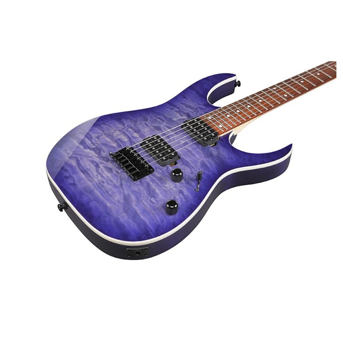 Ibanez RG421QM Cerulean Blue Burst - Image 2